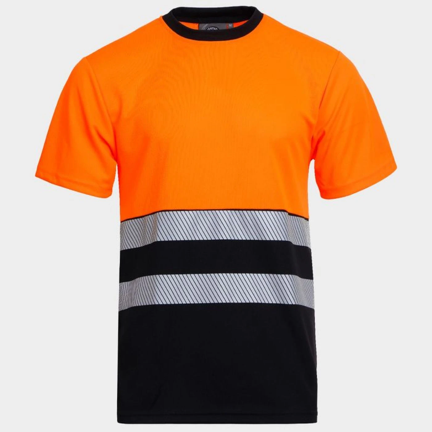 Tricou reflectorizant PRISMA HV PORTOCALIU/NEGRU / Stenso / Tricouri, bluze, cămăși