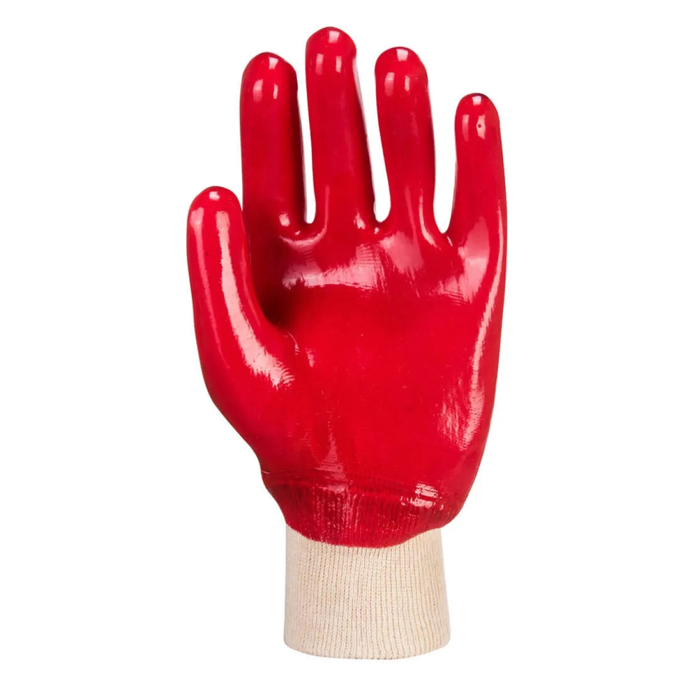 A400 - Mănuși PVC Knitwrist / Portwest / Mănuși de protecție din material textil impregnate