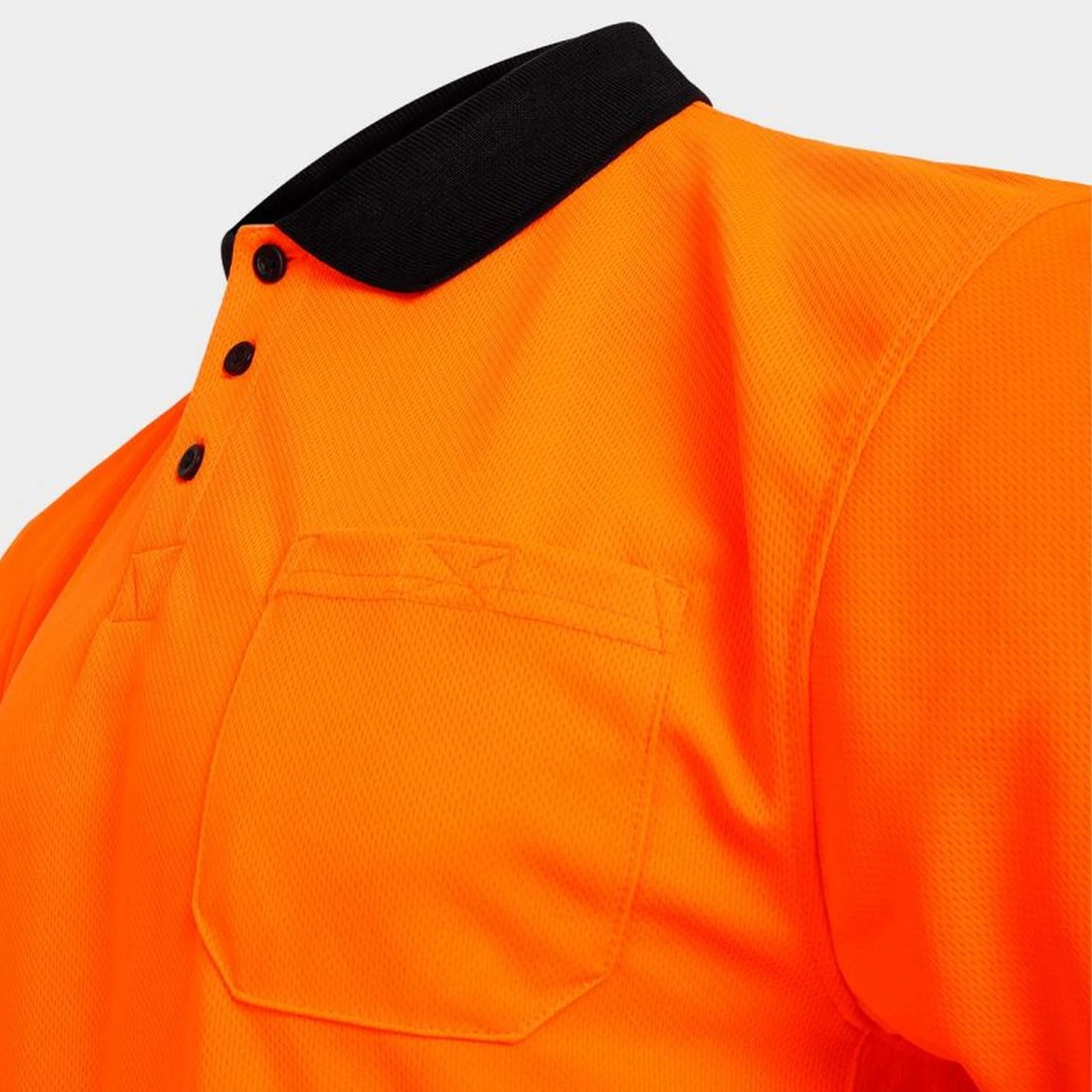 Tricou polo tricou reflectorizant PRISMA HV PORTOCALIU/NEGRU / Stenso / Tricouri, bluze, cămăși