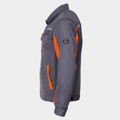 Jachetă de lucru PRISMA VARĂ GRI/PORTOCALIU / Stenso / Jachete și geci