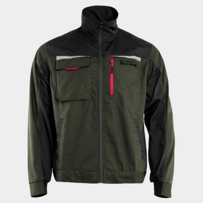 Jachetă de lucru PRISMA VARĂ VERDE/NEGRU / Stenso / Jachete și geci