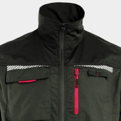 Jachetă de lucru PRISMA VARĂ VERDE/NEGRU / Stenso / Jachete și geci