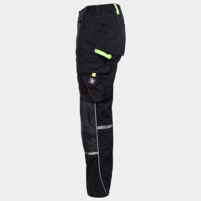 Pantaloni de lucru PRISMA NEGRU / Stenso / Pantaloni, salopete, colanți