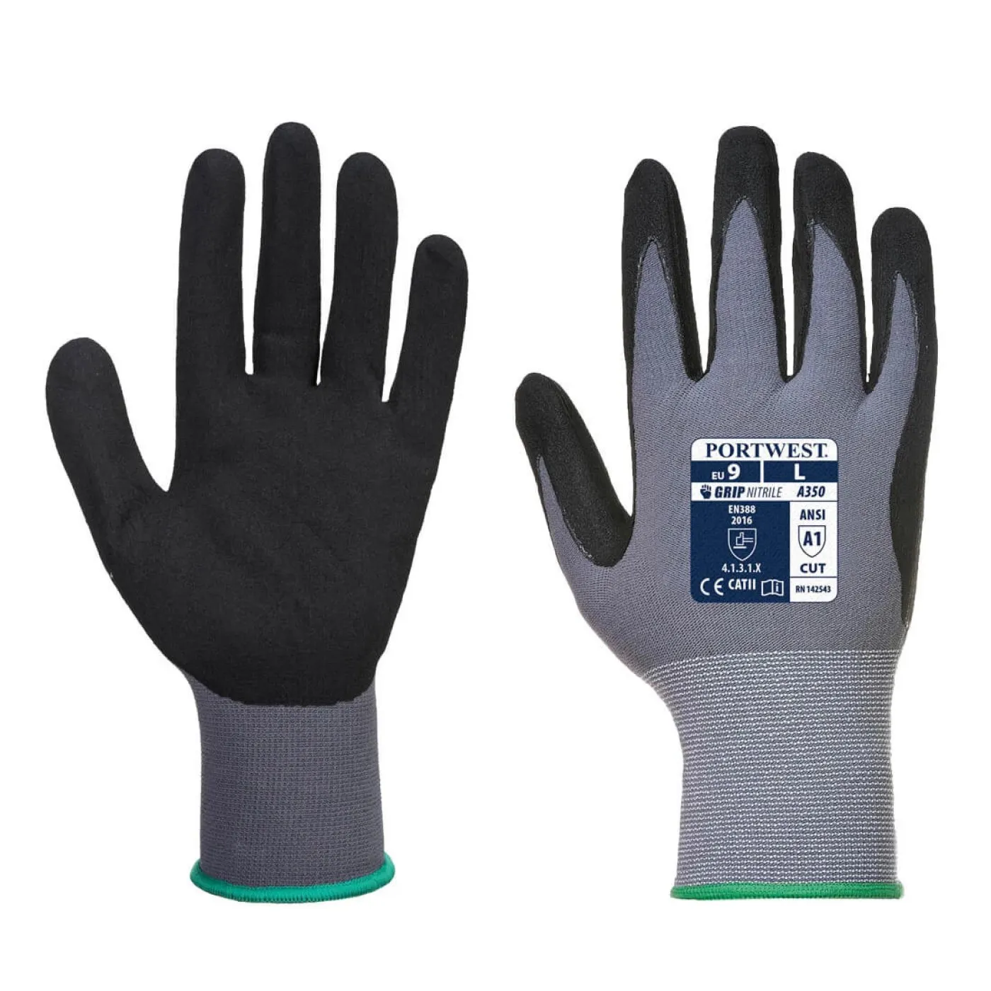 A350 - Mănuși DermiFlex / Portwest / Mănuși de protecție din material textil impregnate