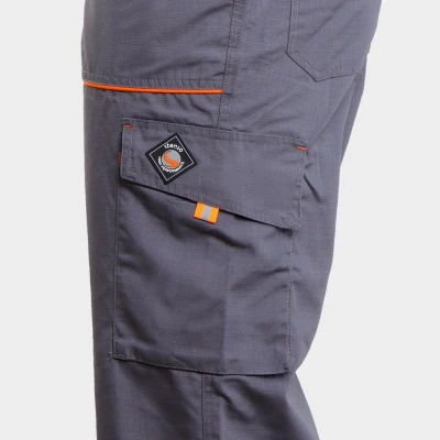 Salopetă de lucru PRISMA VARĂ GRI/PORTOCALIU / Stenso / Pantaloni, salopete, colanți