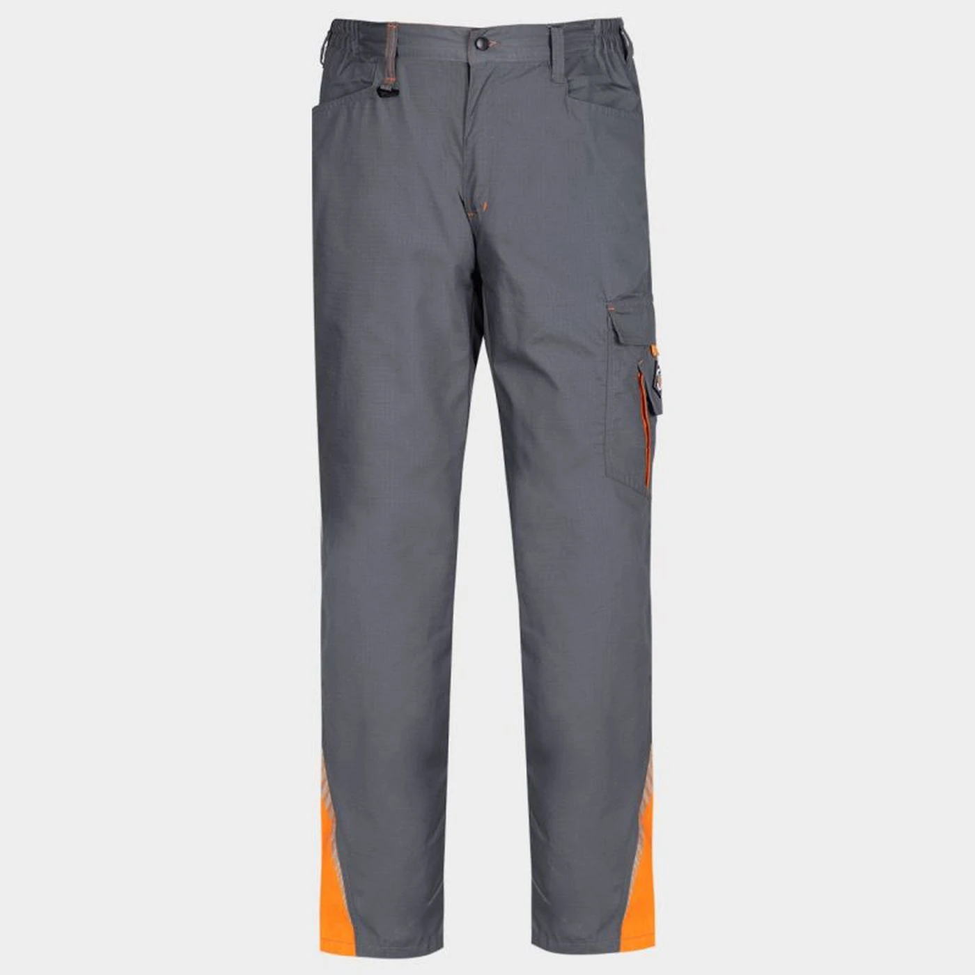 Pantaloni de lucru PRISMA VARĂ GRI/PORTOCALIU / Stenso / Pantaloni, salopete, colanți