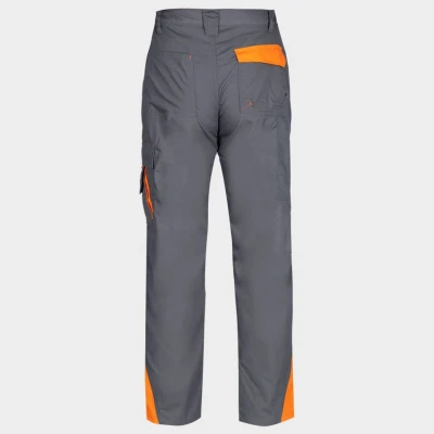 Pantaloni de lucru PRISMA VARĂ GRI/PORTOCALIU / Stenso / Pantaloni, salopete, colanți