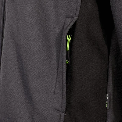 Hanorac PRISMA GRI/VERDE / Stenso / Hanorace, bluze softshell, polar și fleece