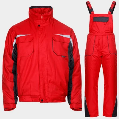 Costum de lucru KASTOR IARNĂ ROȘU / Stenso / Costume de lucru