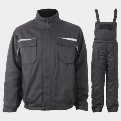 Costum de lucru KASTOR IARNĂ GRI BUMBAC / Stenso / Costume de lucru