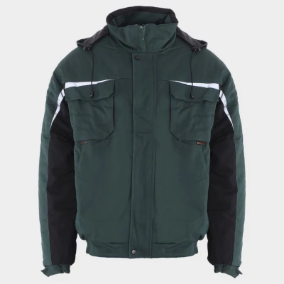 Costum de lucru KASTOR IARNĂ VERDE BUMBAC / Stenso / Costume de lucru