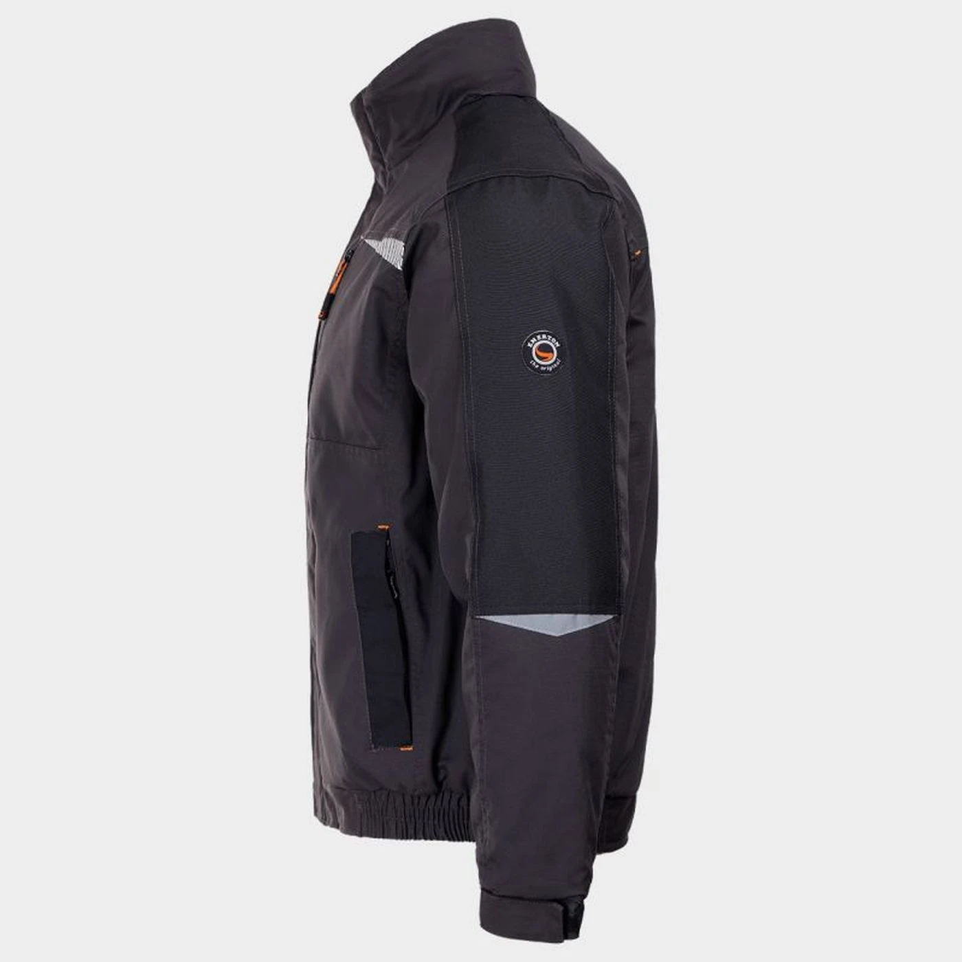 Geacă de lucru KASTOR T/C WINTER GREY/BLACK/ORANGE / Stenso / Jachete și geci