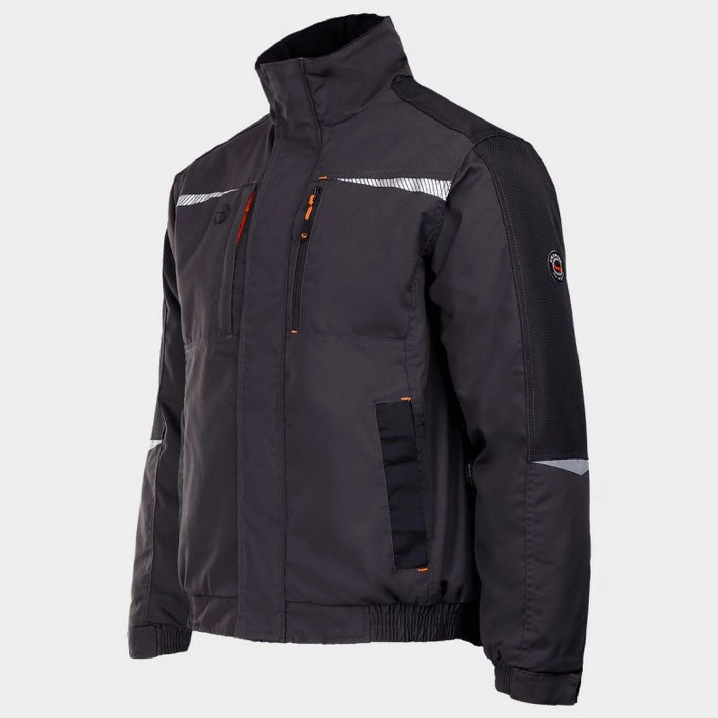 Geacă de lucru KASTOR T/C WINTER GREY/BLACK/ORANGE / Stenso / Jachete și geci