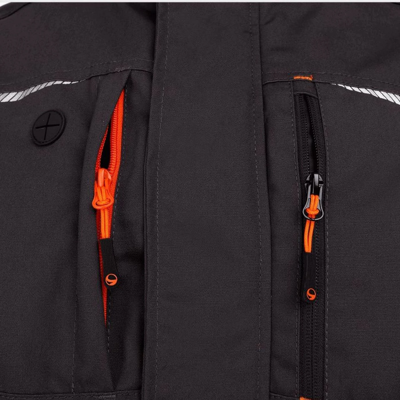 Geacă de lucru KASTOR T/C WINTER GREY/BLACK/ORANGE / Stenso / Jachete și geci