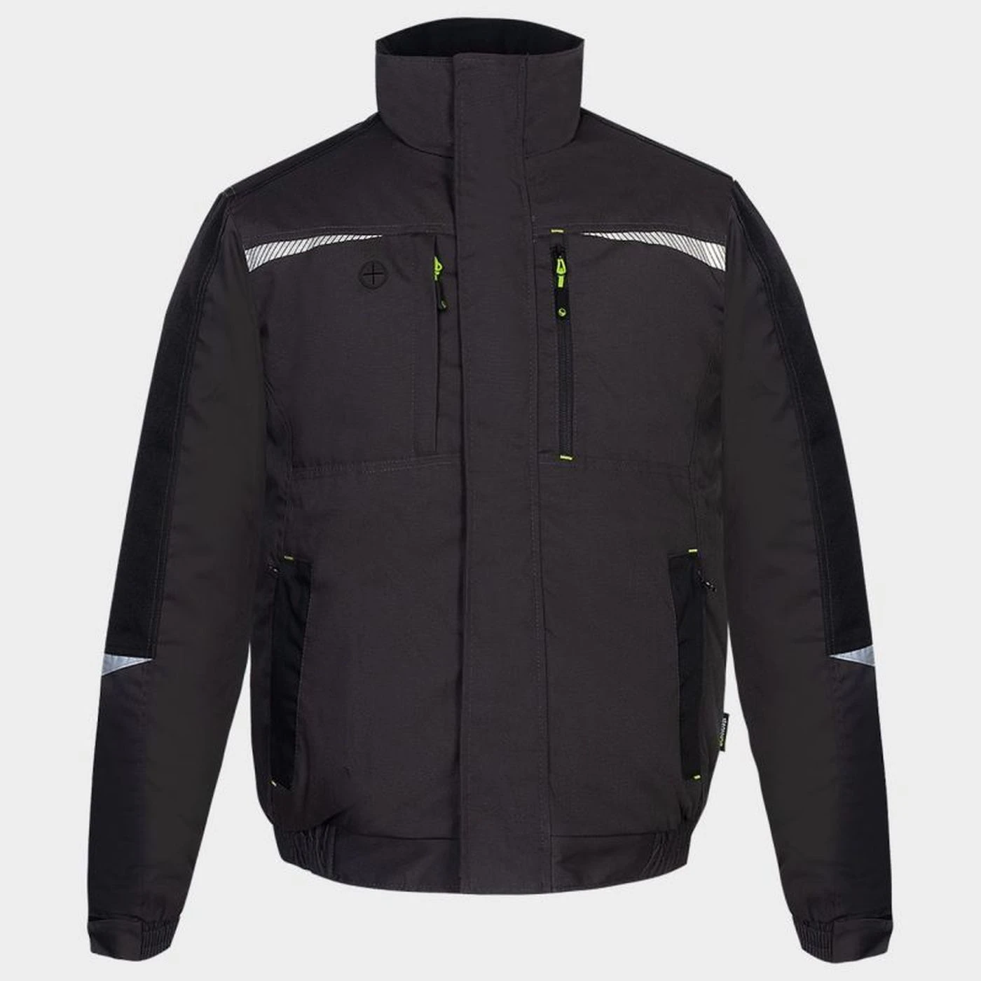 Geacă de lucru KASTOR T/C WINTER GREY/BLACK/GREEN / Stenso / Jachete și geci