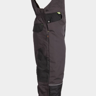 Salopetă de lucru KASTOR T/C WINTER GREY/BLACK/GREEN / Stenso / Pantaloni, salopete, colanți