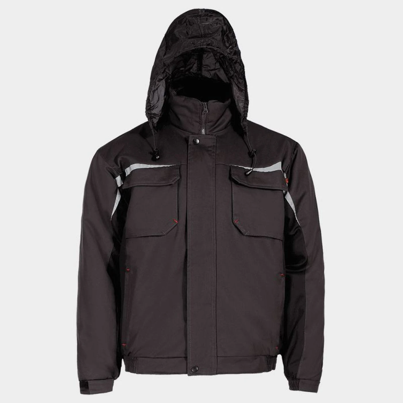 Geacă de lucru KASTOR WINTER GREY COTTON GREY/BLACK / Stenso / Jachete și geci