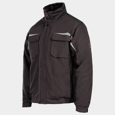 Geacă de lucru KASTOR WINTER GREY COTTON GREY/BLACK / Stenso / Jachete și geci