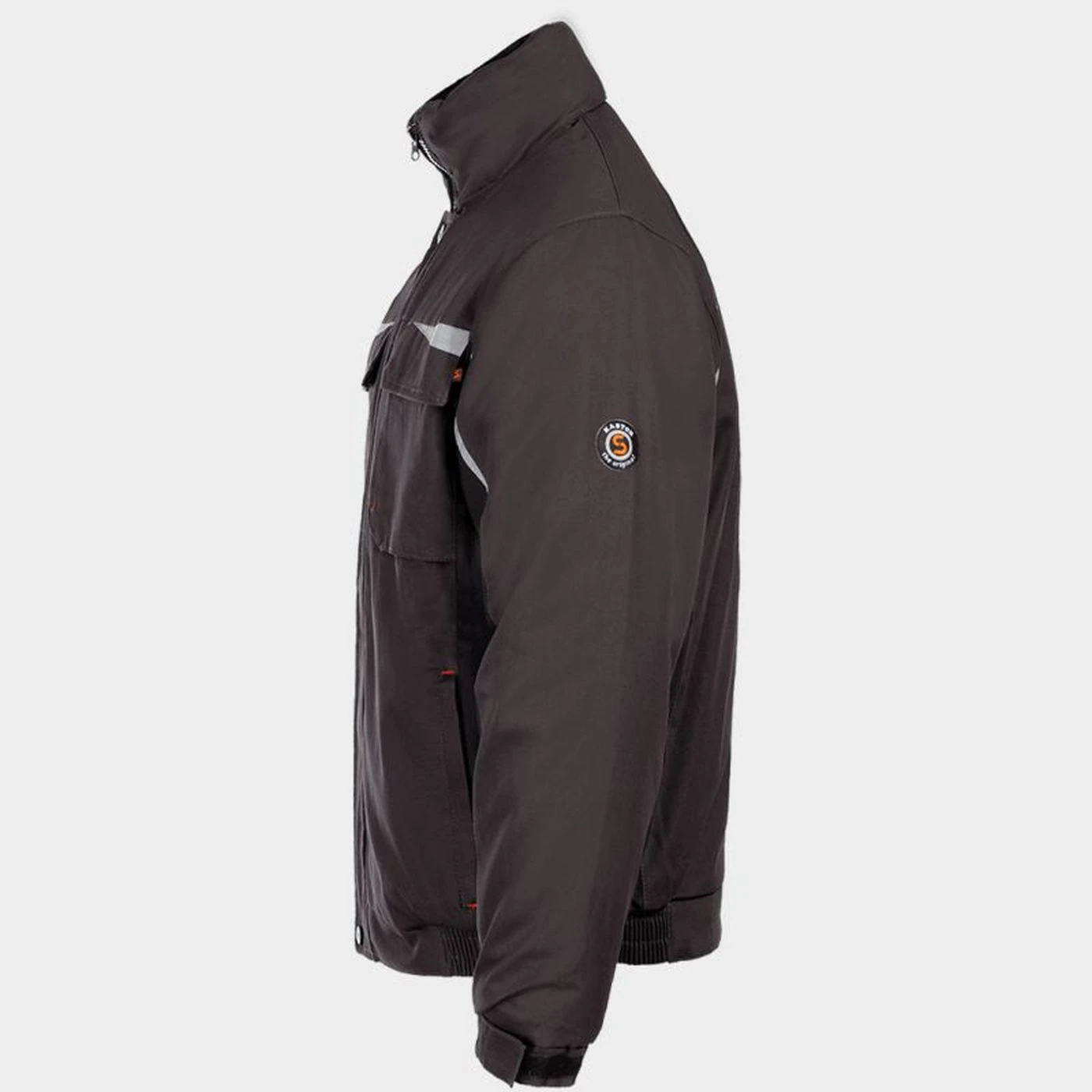 Geacă de lucru KASTOR WINTER GREY COTTON GREY/BLACK / Stenso / Jachete și geci