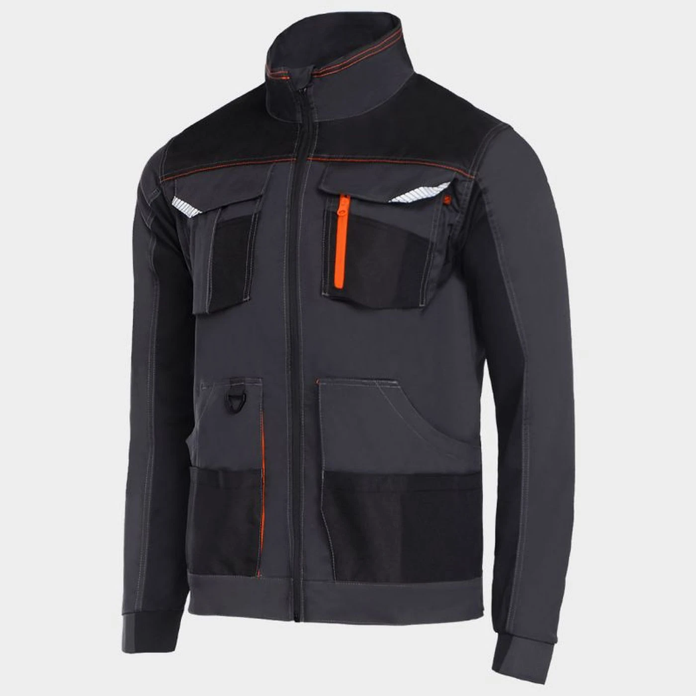 Jachetă de lucru KASTOR STRETCH GREY/ORANGE / Stenso / Jachete și geci