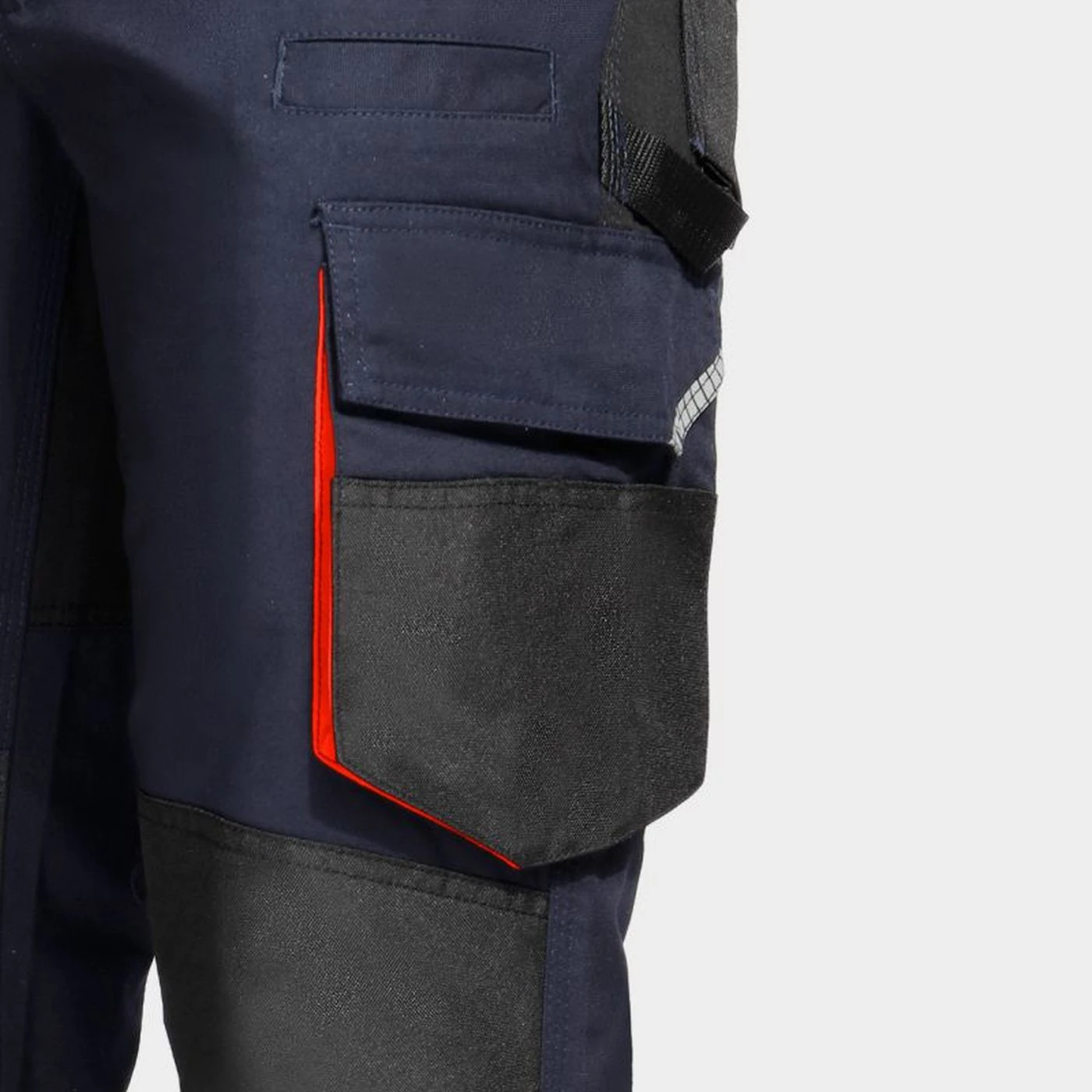 Pantaloni de lucru KASTOR STRETCH DARK BLUE/RED / Stenso / Pantaloni, salopete, colanți