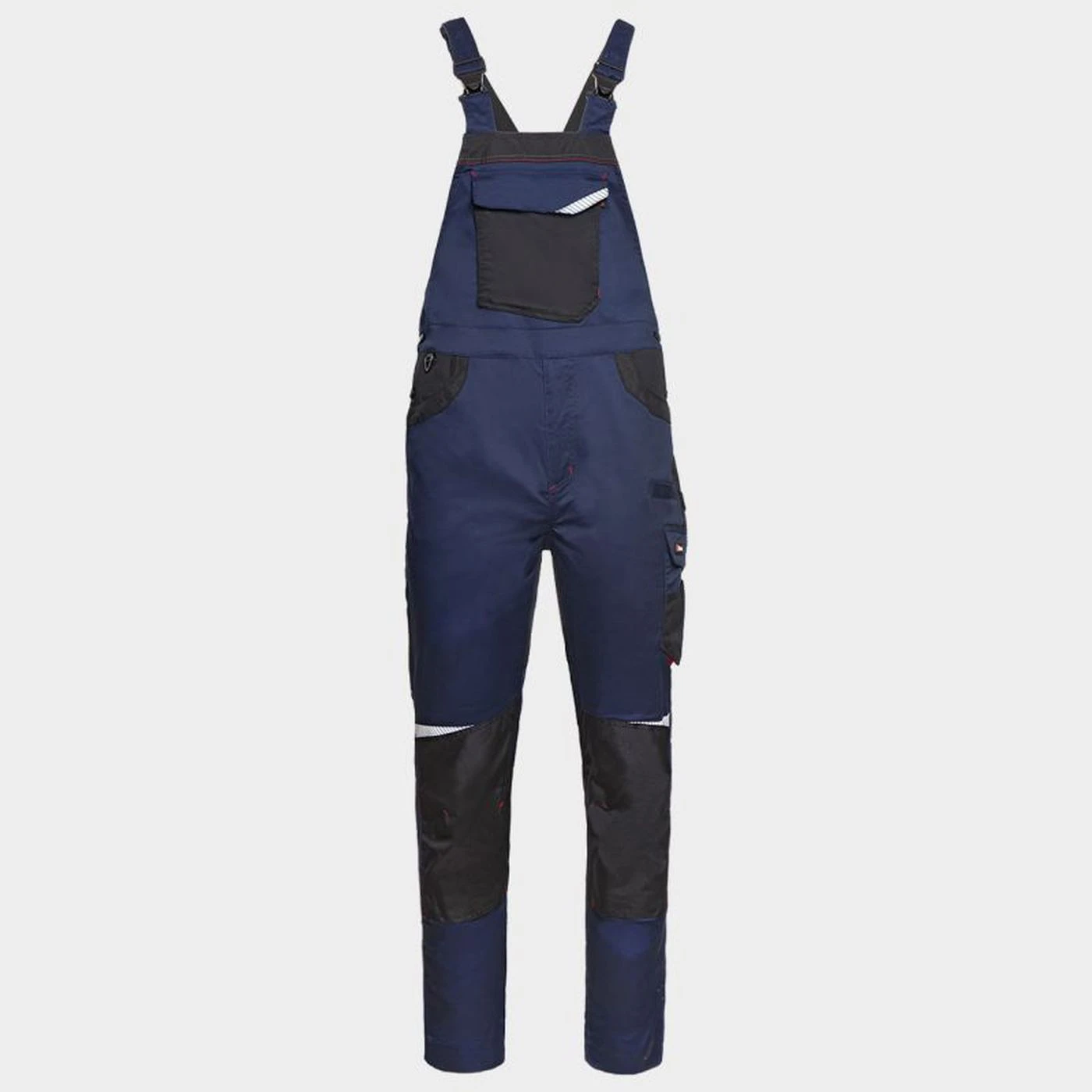 Salopetă de lucru KASTOR STRETCH DARK BLUE/RED / Stenso / Pantaloni, salopete, colanți