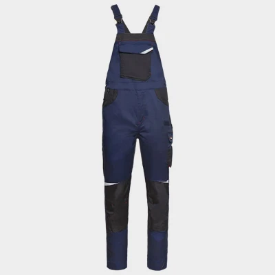 Salopetă de lucru KASTOR STRETCH DARK BLUE/RED / Stenso / Pantaloni, salopete, colanți