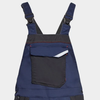 Salopetă de lucru KASTOR STRETCH DARK BLUE/RED / Stenso / Pantaloni, salopete, colanți