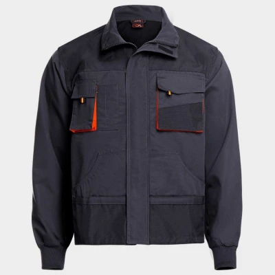 Jachetă de lucru KASTOR GREY/BLACK/ORANGE / Stenso / Jachete și geci
