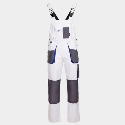 Salopetă de lucru KASTOR ALB / Stenso / Pantaloni, salopete, colanți