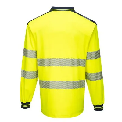 T184 - Tricou Polo PW3 Hi-Vis L/S / Portwest / Tricouri, bluze, cămăși