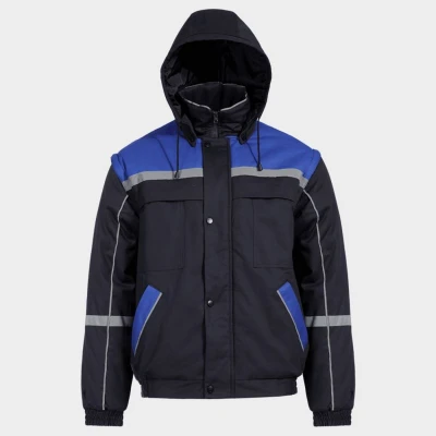 Geacă cu mâneci detașabile COLLINS COTTON BLUE JACKET / Stenso / Jachete și geci