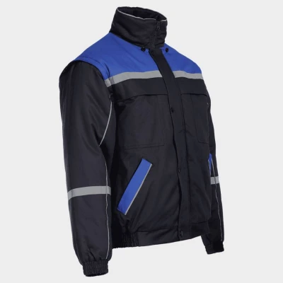 Geacă cu mâneci detașabile COLLINS COTTON BLUE JACKET / Stenso / Jachete și geci