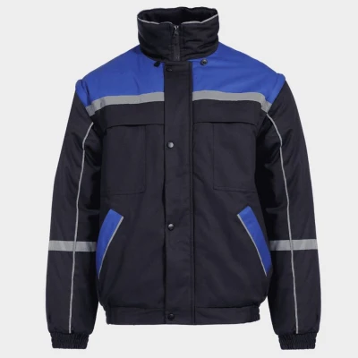 Geacă cu mâneci detașabile COLLINS COTTON BLUE JACKET / Stenso / Jachete și geci