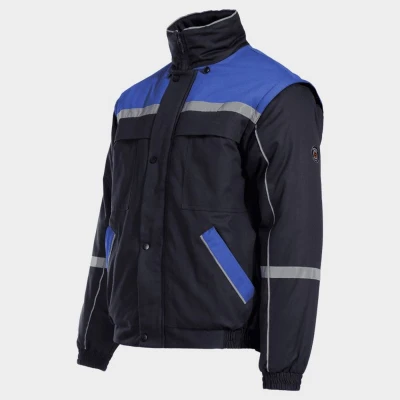 Geacă cu mâneci detașabile COLLINS COTTON BLUE JACKET / Stenso / Jachete și geci