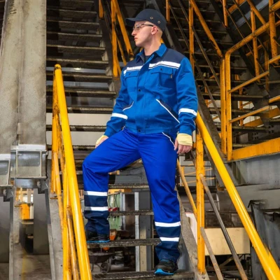 Jachetă de lucru COLLINS VARĂ ALBASTRU REGAL / Stenso / Jachete și geci