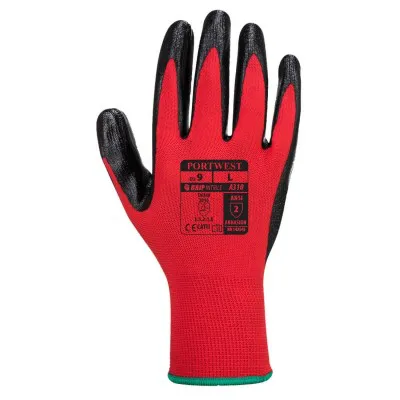 A310 - Mănuși Flexo Grip Nitrile / Portwest / Mănuși de protecție din material textil impregnate