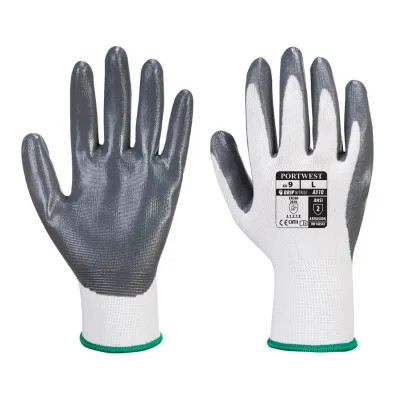 A310 - Mănuși Flexo Grip Nitrile / Portwest / Mănuși de protecție din material textil impregnate
