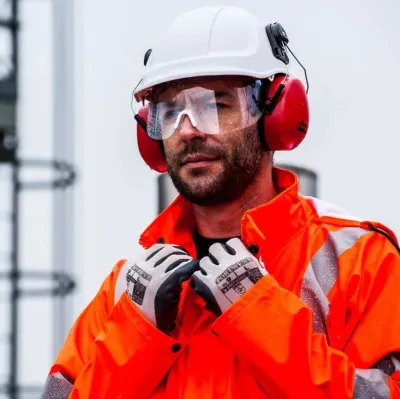 A310 - Mănuși Flexo Grip Nitrile / Portwest / Mănuși de protecție din material textil impregnate