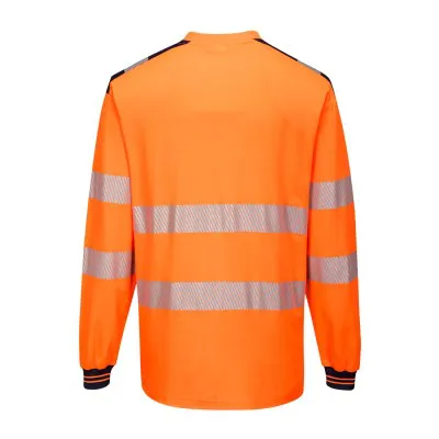T185 - Tricou PW3 HiVis L/S / Portwest / Tricouri, bluze, cămăși