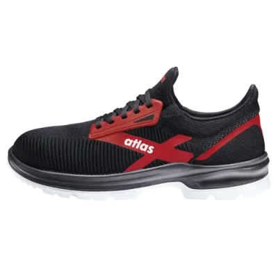 Pantofi de protecție A 55 RED S1PS SR / Atlas / Încălțăminte sport de protecție, casual și timp liber