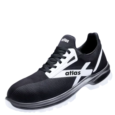 Pantofi de protecție A 95 BLACK S3S SR / Atlas / Încălțăminte sport de protecție, casual și timp liber