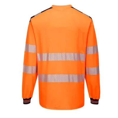 T185 - Tricou PW3 HiVis L/S / Portwest / Tricouri, bluze, cămăși