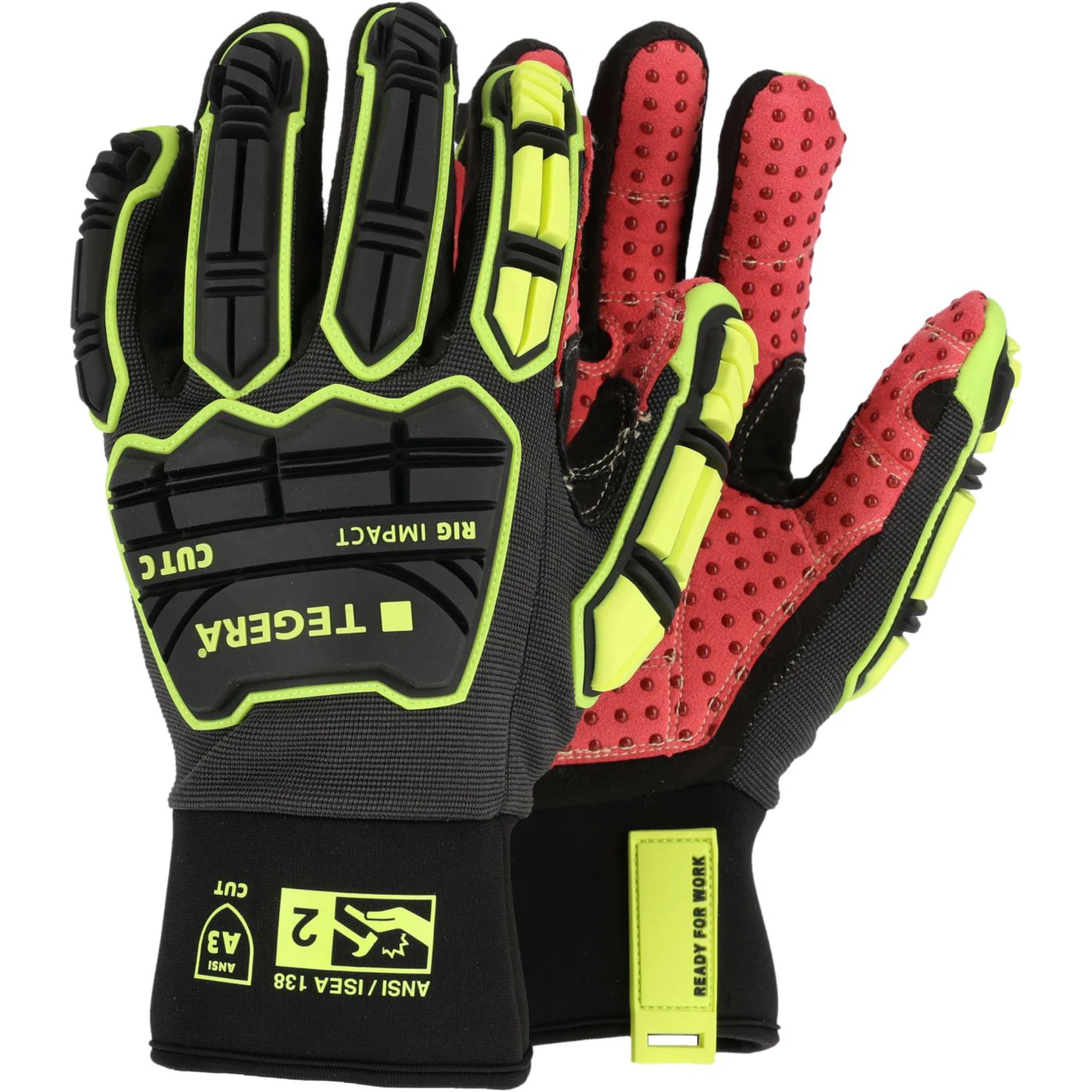 Mănuși pentru reducerea impactului TEGERA RIG IMPACT 522 / Tegera / Mănuși de protecție la impact