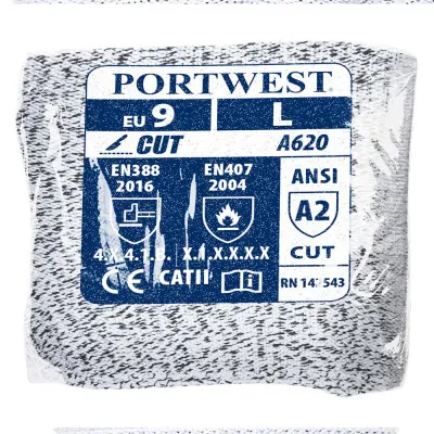 VA620 - Mănuși Vending Cut LR PU Palm / Portwest / Mănuși de protecție din material textil impregnate