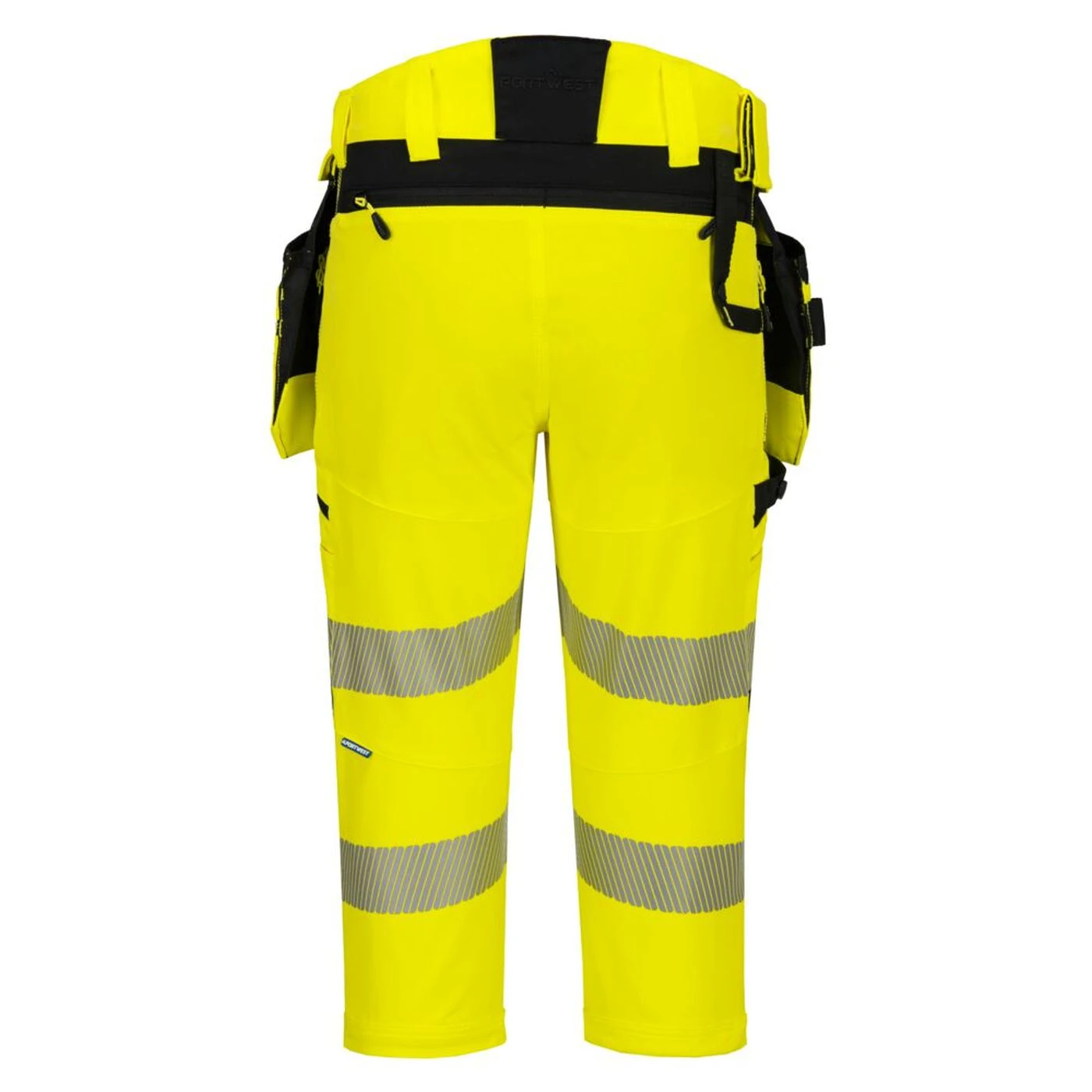 DX402 - Pantaloni 3/4 DX4 HiVis / Portwest / Pantaloni scurți de lucru