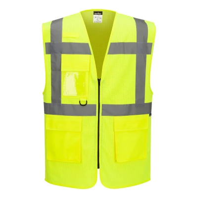ES376 - Vestă ES1 Essential HiVis Mesh Executive / Portwest / Veste de lucru și de semnalizare