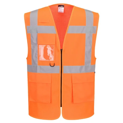 ES376 - Vestă ES1 Essential HiVis Mesh Executive / Portwest / Veste de lucru și de semnalizare