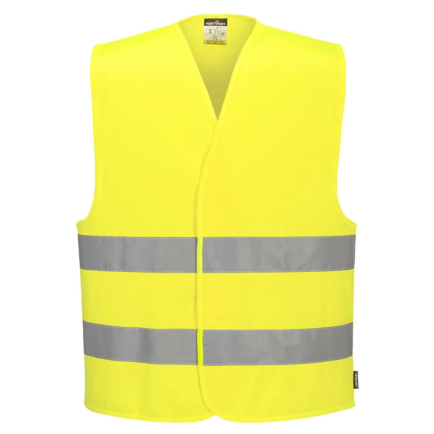 ES474 - Vestă ușoară cu două benzi reflectorizante ES1 Essential HiVis / Portwest / Veste de lucru și de semnalizare