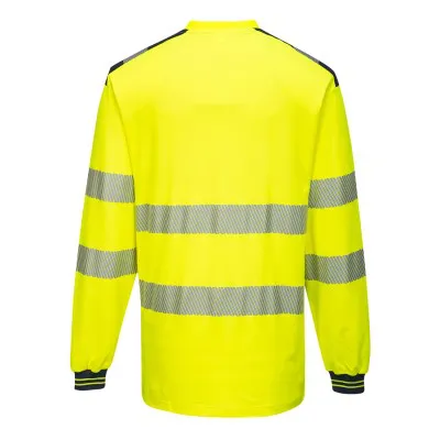 T185 - Tricou PW3 HiVis L/S / Portwest / Tricouri, bluze, cămăși